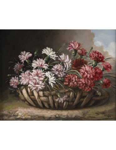 Tableau nature morte aux...