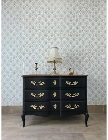 Commode noire CAMILLE