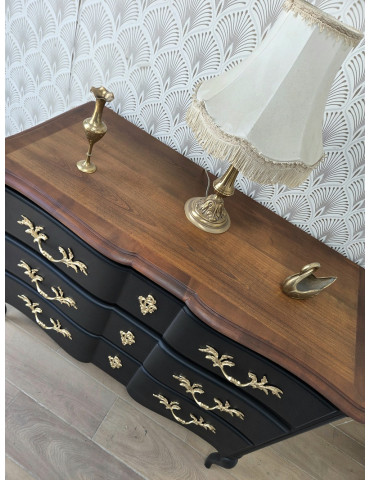 Commode noire CAMILLE
